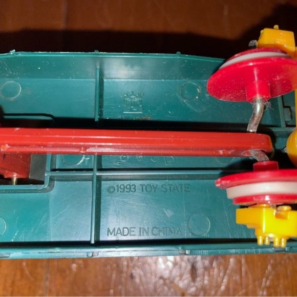 Vintage 1993 Toy State Santa Sleigh & Reindeer Train Set Car Replacement - Picture 7 of 10